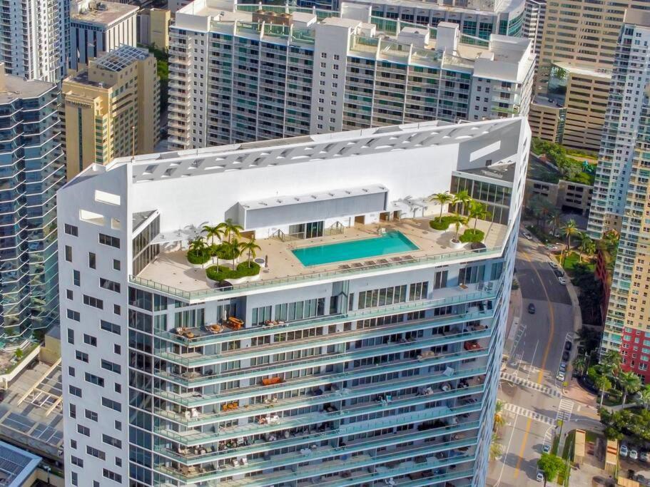 Lovely Upscale Condo Gorgeous View 2Bd 2Bath In Brickell Miami Dış mekan fotoğraf