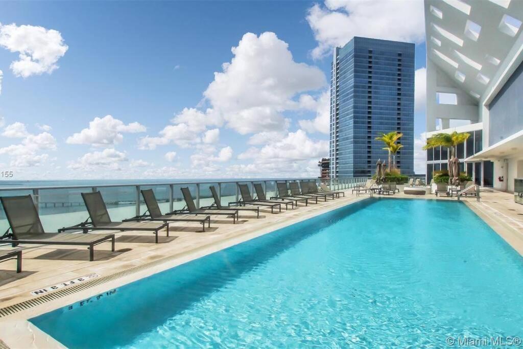 Lovely Upscale Condo Gorgeous View 2Bd 2Bath In Brickell Miami Dış mekan fotoğraf