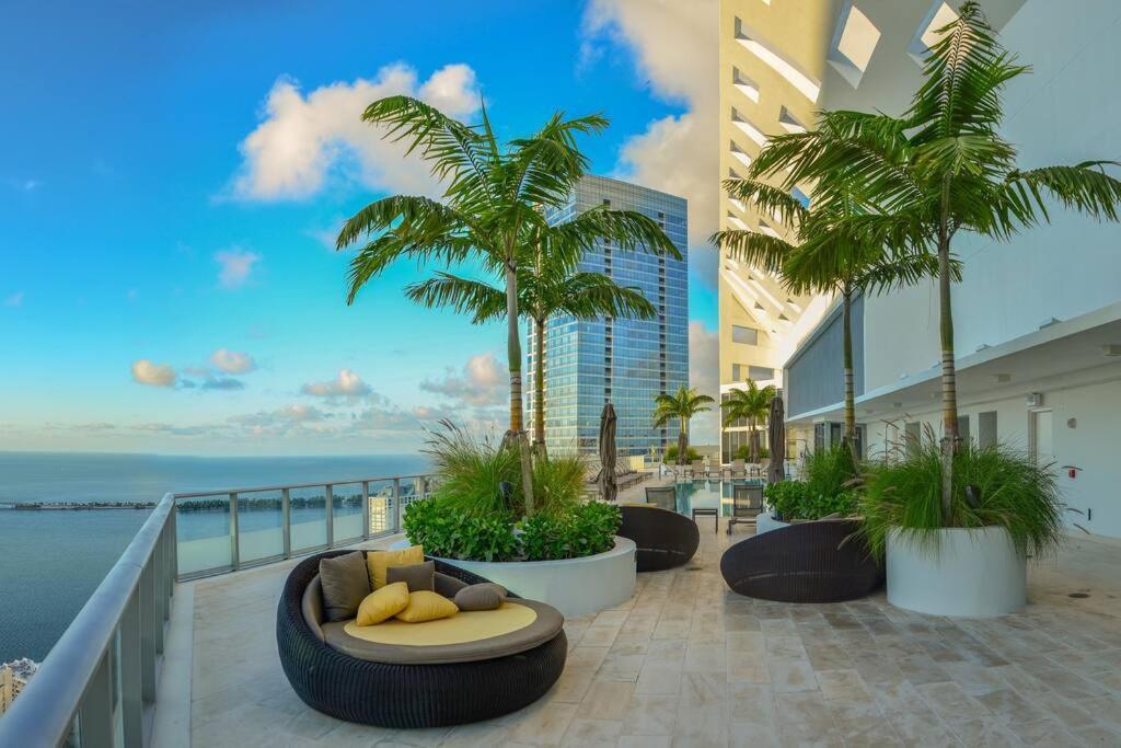 Lovely Upscale Condo Gorgeous View 2Bd 2Bath In Brickell Miami Dış mekan fotoğraf